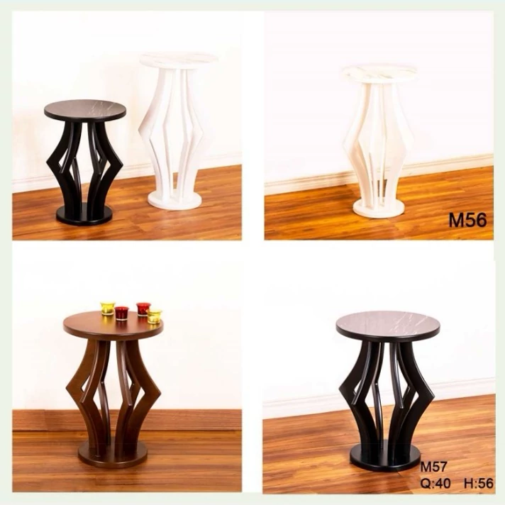 میز چوبی کنار مبلی  چند  کاره M56