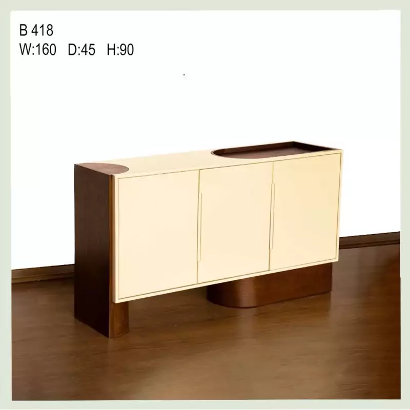 بوفه کنسول سه درب با طراحی مدرنB418