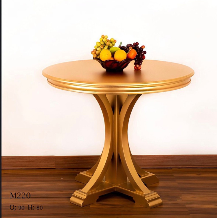 میز کنار سالنی طلاییM220